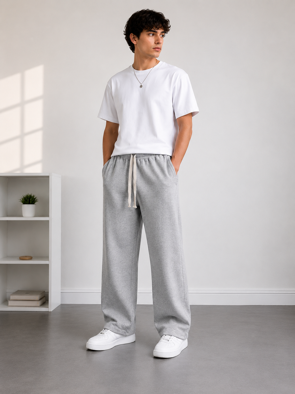 Mens Wide leg pants