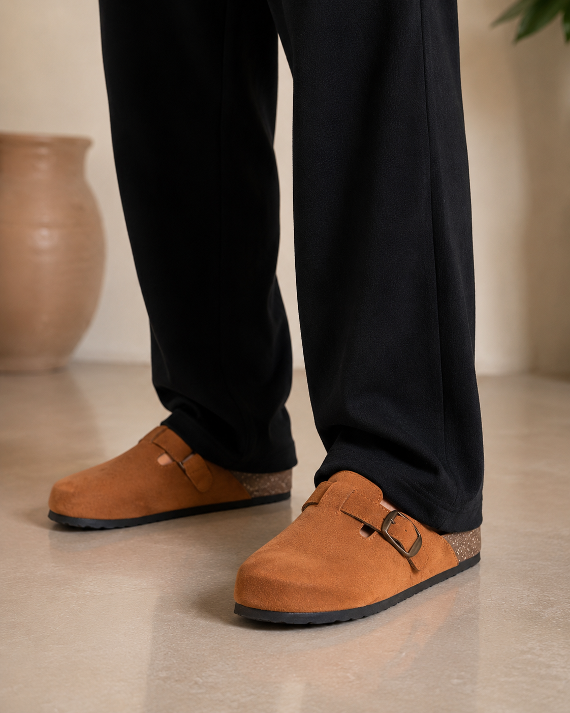 Suede Slipper