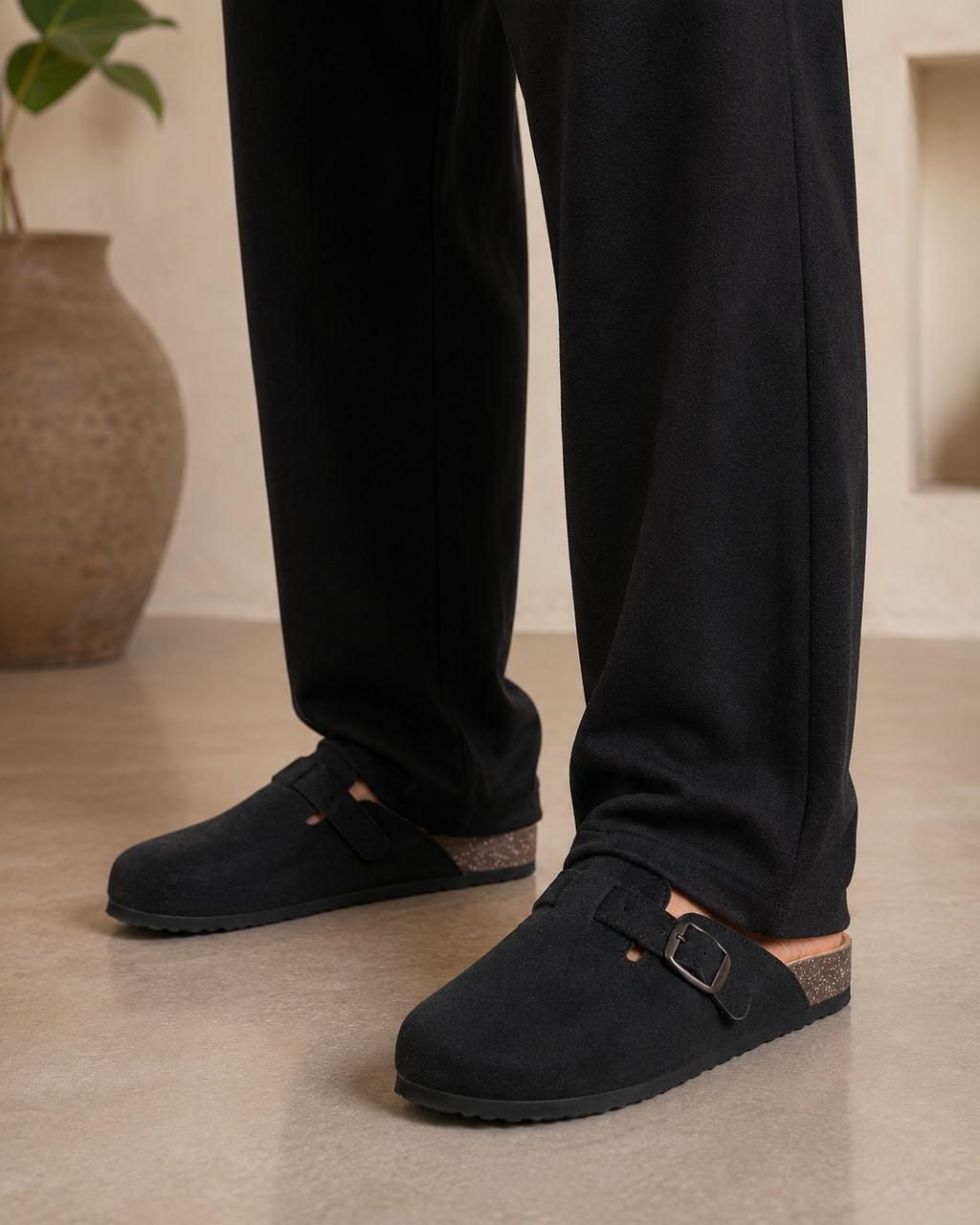 Suede Slipper