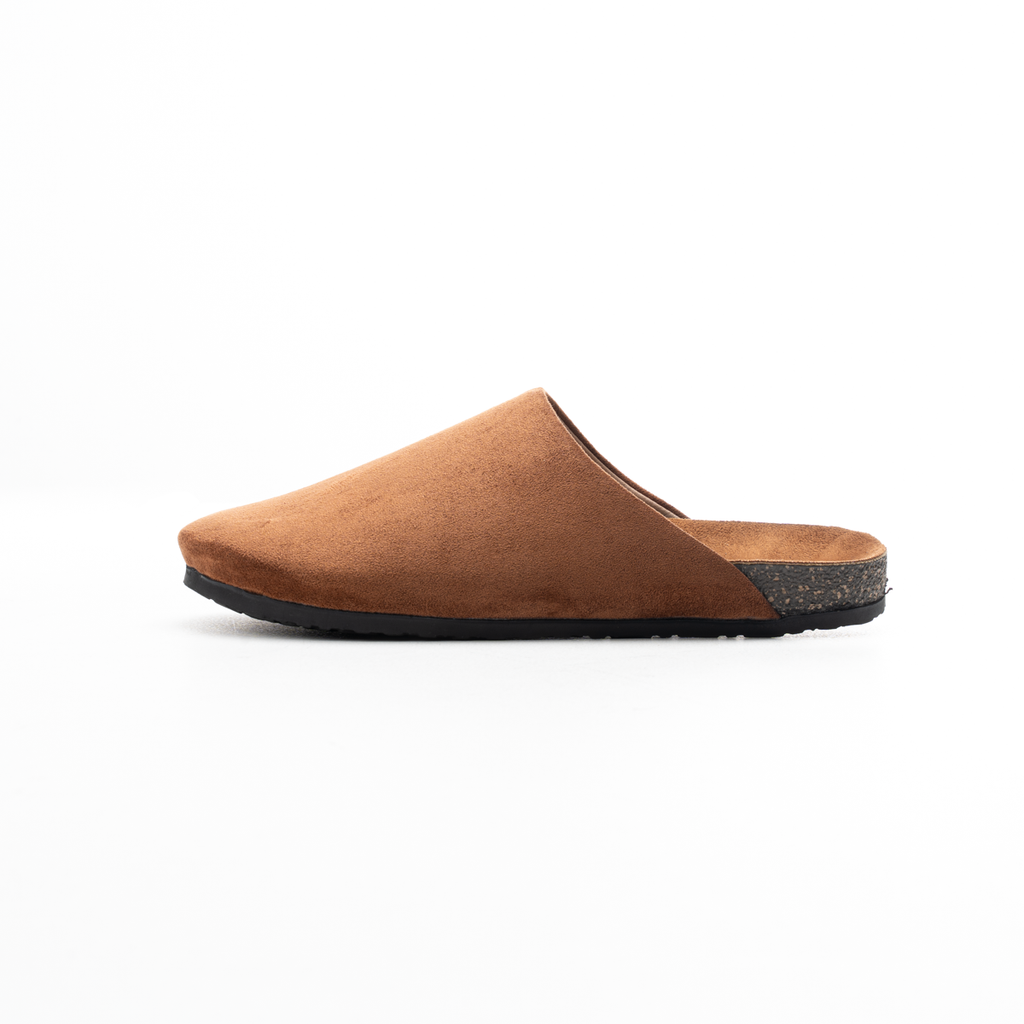 Leather slipper