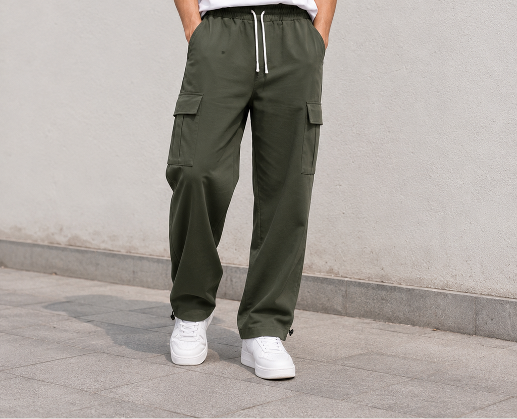Cargo pants wide leg